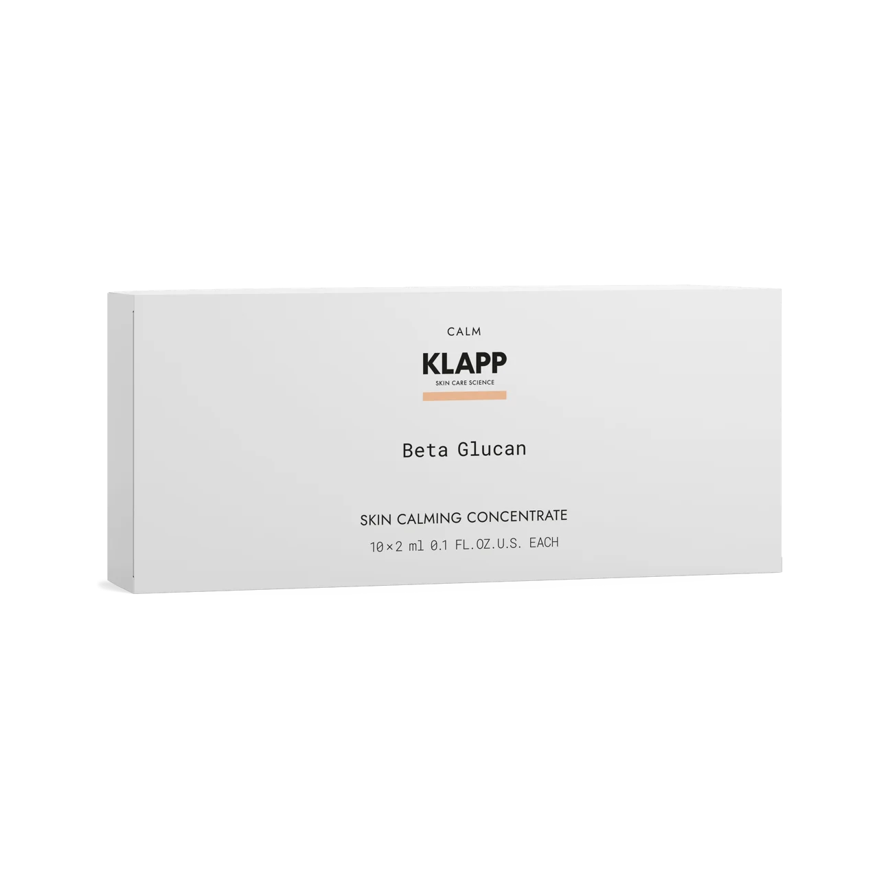 Beta Glucan Skin Calming Concentrate Ampoules